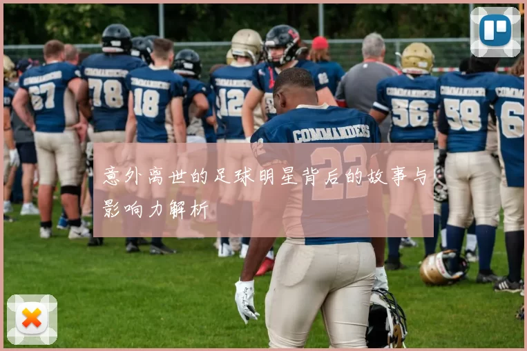 意外离世的足球明星背后的故事与影响力解析