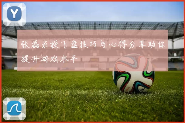 张磊亲授飞盘技巧与心得分享助你提升游戏水平